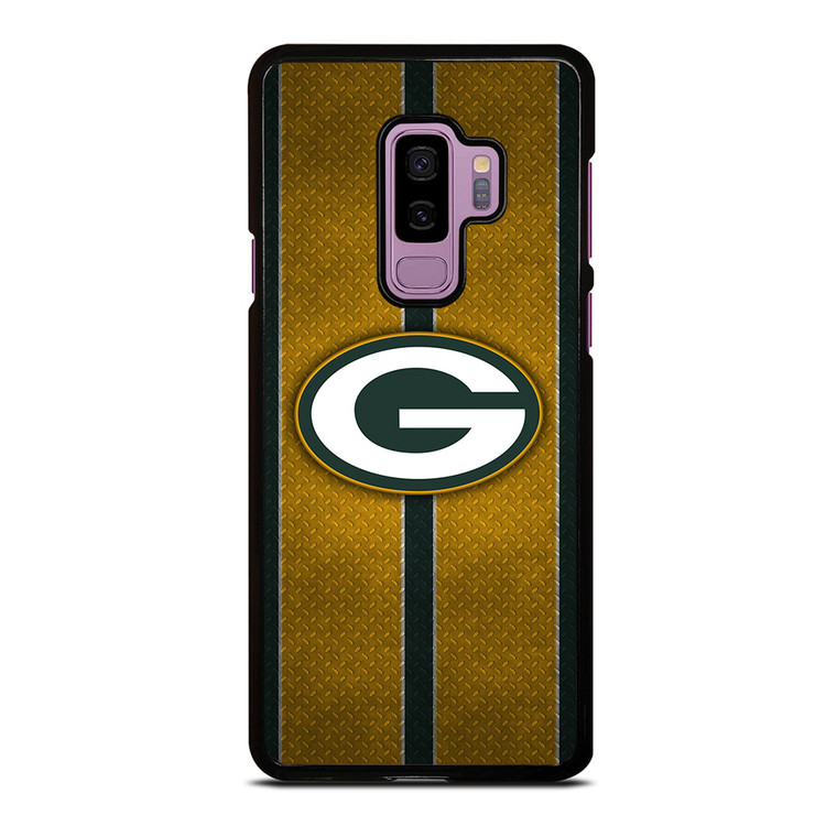 GREEN BAY PACKERS NFL METAL STRIPE Samsung Galaxy S9 Plus Case Cover