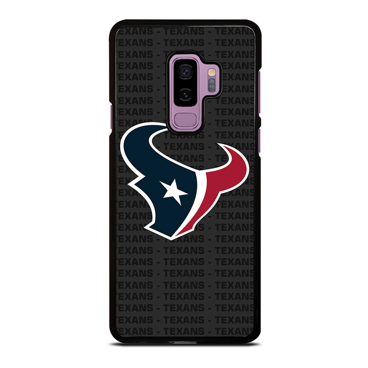 HOUSTON TEXANS FOOTBALL TEXT Samsung Galaxy S9 Plus Case Cover