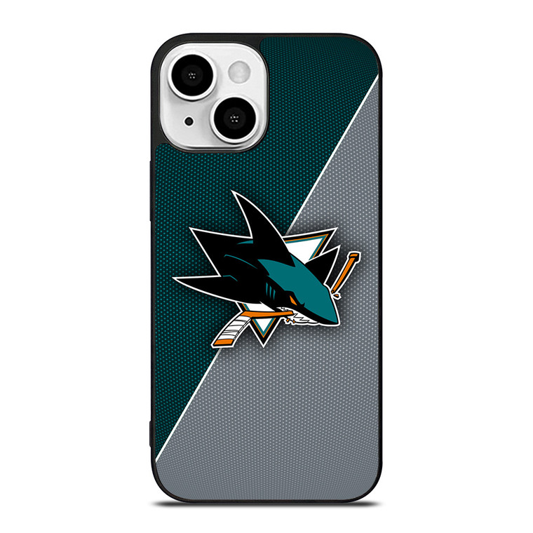 SAN JOSE SHARKS NHL HOCKEY LOGO iPhone 13 Mini Case Cover