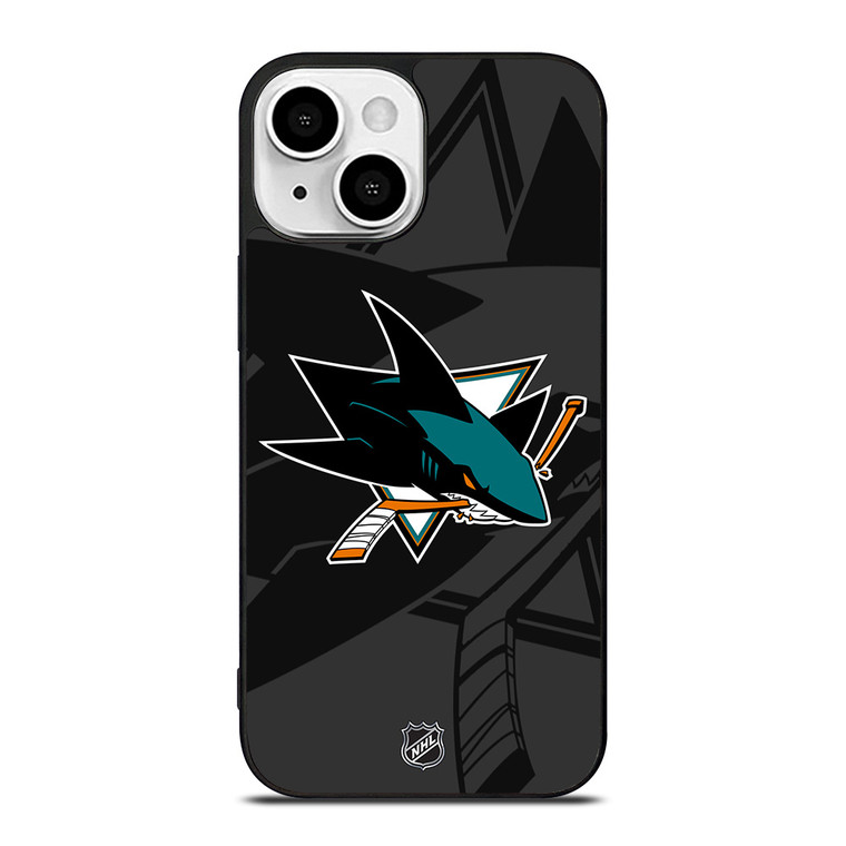 SAN JOSE SHARKS NHL TEAM iPhone 13 Mini Case Cover