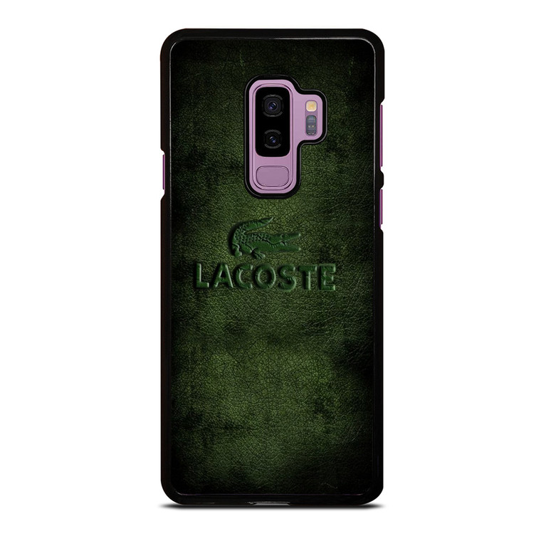 LACOSTE LEATHER Samsung Galaxy S9 Plus Case Cover