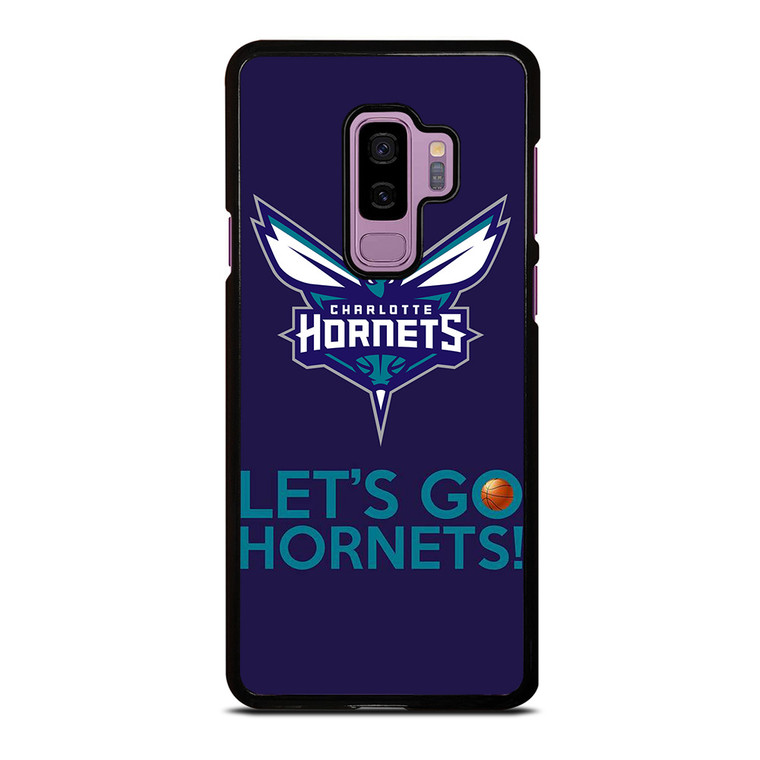 LETS GO CHARLOTTE HORNETS NBA BASKETBALL Samsung Galaxy S9 Plus Case Cover