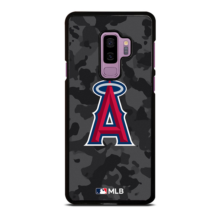 LOS ANGELES ANGELS BASEBALL BLACK CAMO Samsung Galaxy S9 Plus Case Cover