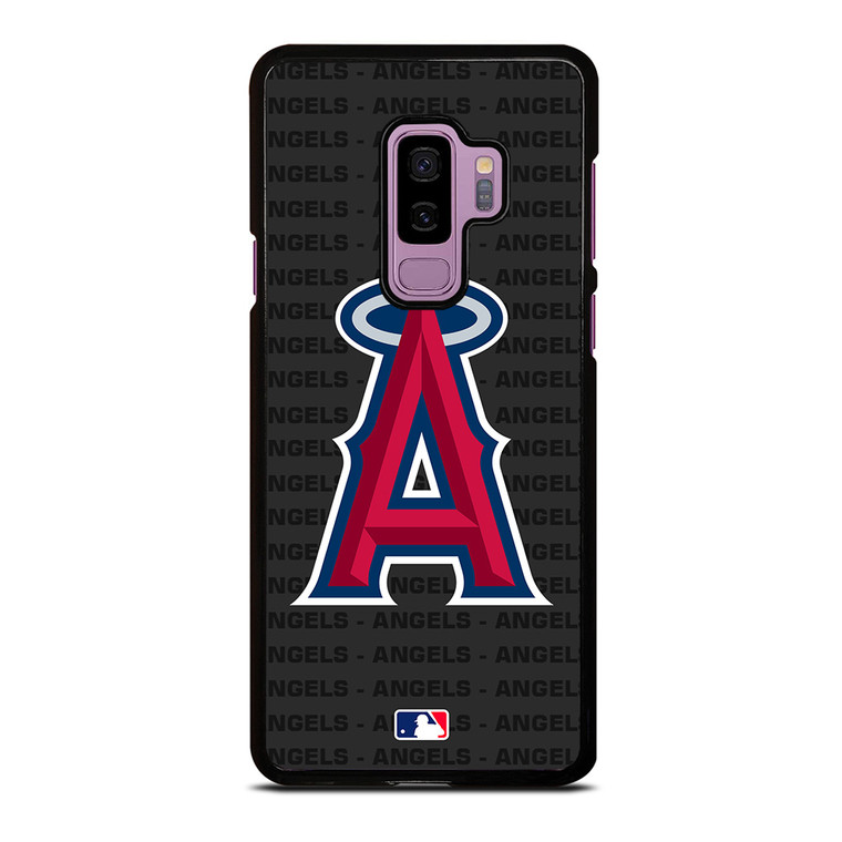 LOS ANGELES ANGELS BASEBALL BLACK Samsung Galaxy S9 Plus Case Cover