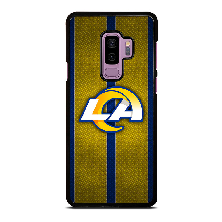 LOS ANGELES RAMS NFL METAL STRIPE Samsung Galaxy S9 Plus Case Cover