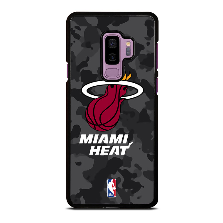 MIAMI HEAT BLACK CAMO Samsung Galaxy S9 Plus Case Cover