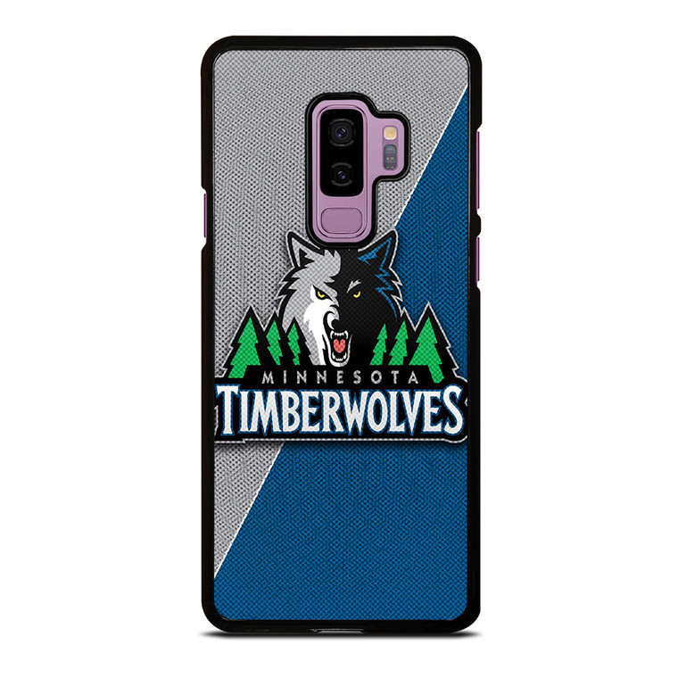 MINNESOTA TIMBERWOLVES NBA BASKETBALL LOGO Samsung Galaxy S9 Plus Case Cover