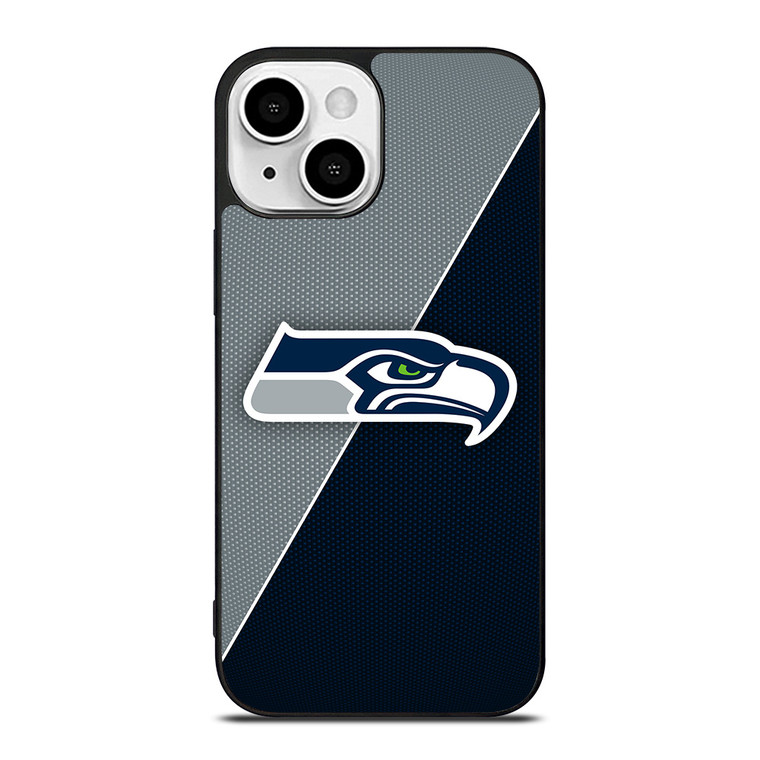 SEATTLE SEAHAWKS NFL FOOTBALL LOGO iPhone 13 Mini Case Cover