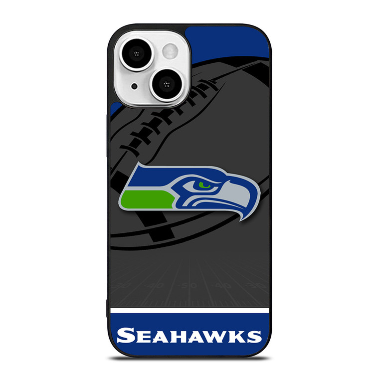 SEATTLE SEAHAWKS NFL TEAM iPhone 13 Mini Case Cover