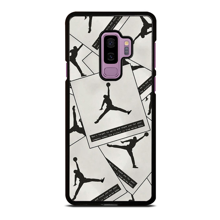 NIKE AIR JORDAN CARD Samsung Galaxy S9 Plus Case Cover