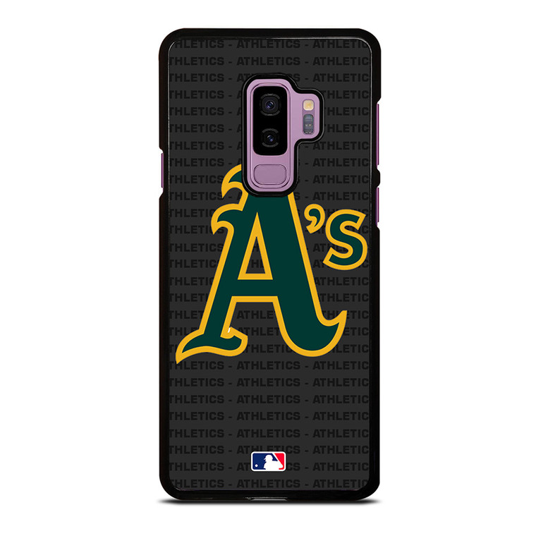 OAKLAND ATHLETICS BASEBALL BLACK Samsung Galaxy S9 Plus Case Cover