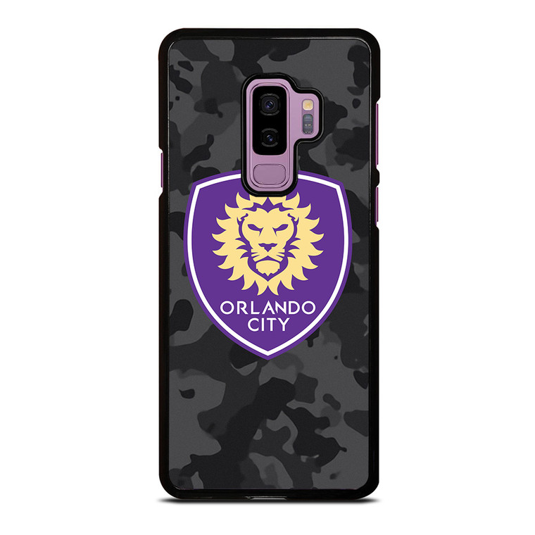ORLANDO CITY SC MLS BLACK CAMO Samsung Galaxy S9 Plus Case Cover