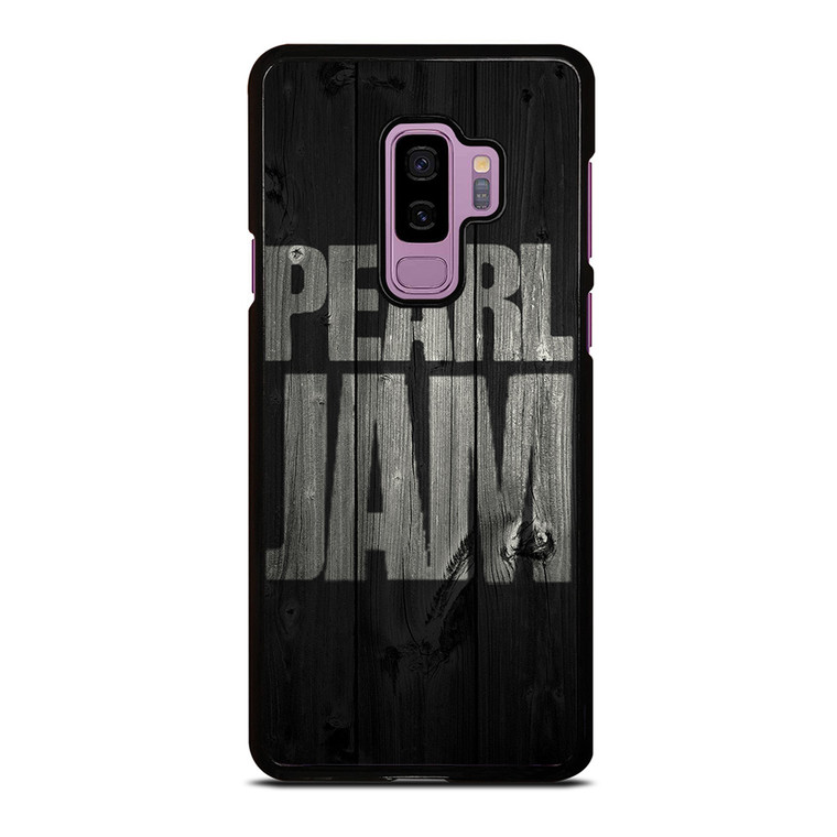 PEARL JAM ROCK BAND WOODEN LOGO Samsung Galaxy S9 Plus Case Cover