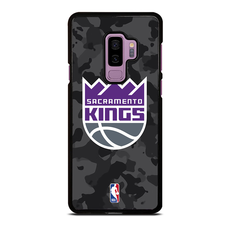 SACRAMENTO KINGS BLACK CAMO Samsung Galaxy S9 Plus Case Cover