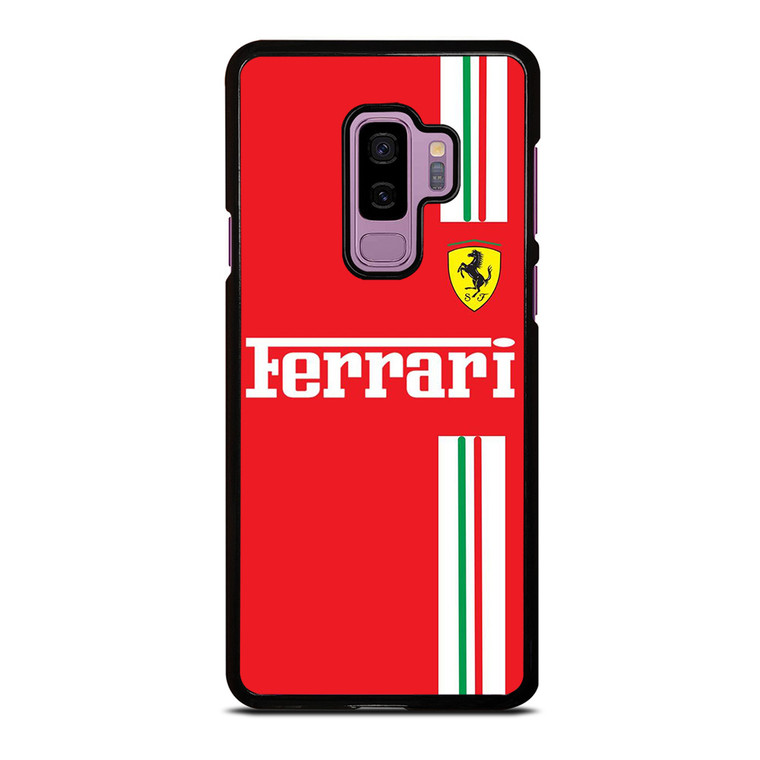 SCUDERIA FERRARI F1 STRIPE Samsung Galaxy S9 Plus Case Cover