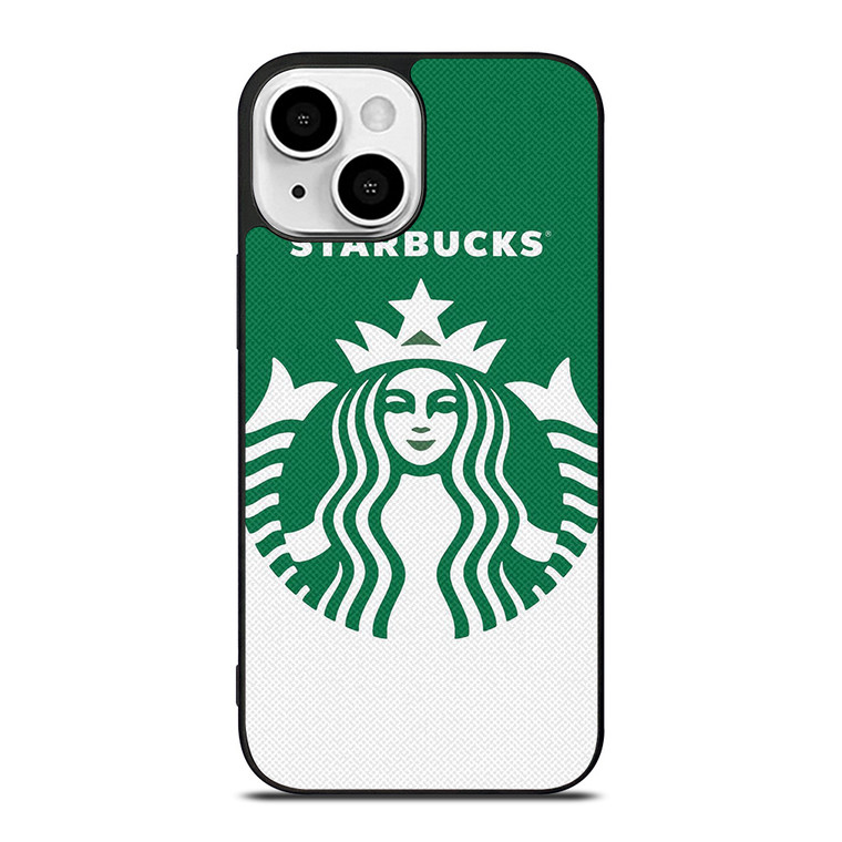 STARBUCKS COFFEE LOGO GREEN iPhone 13 Mini Case Cover