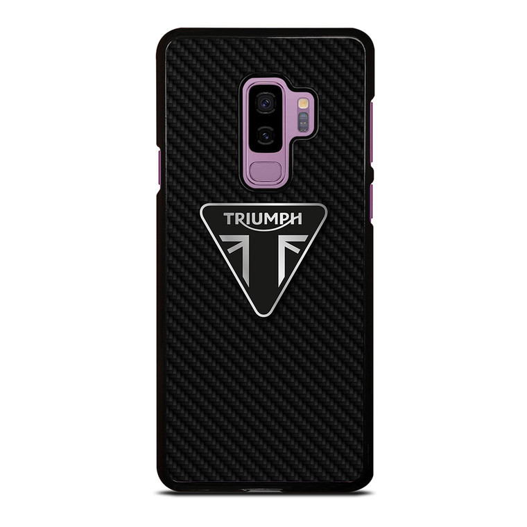 TRIUMPH MOTORCYCLES CARBON FIBER Samsung Galaxy S9 Plus Case Cover