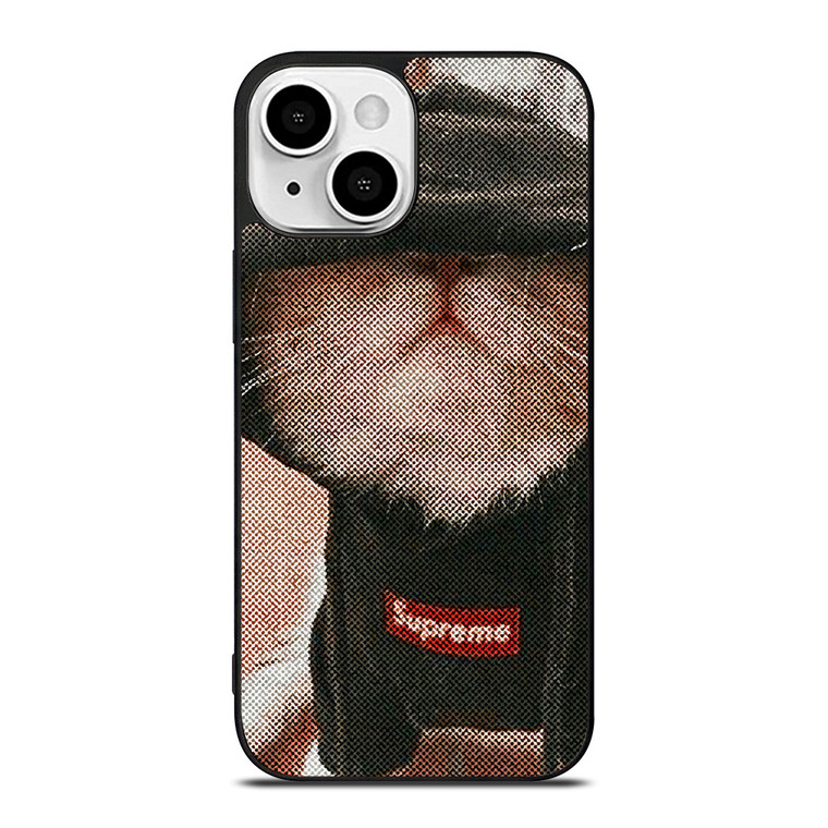 SUPREME CUTE CAT iPhone 13 Mini Case Cover