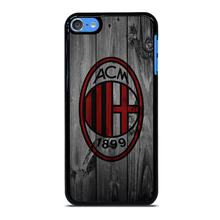 AC MILAN FOOTBALL WOODEN LOGO iPod Touch 7 Case Cover