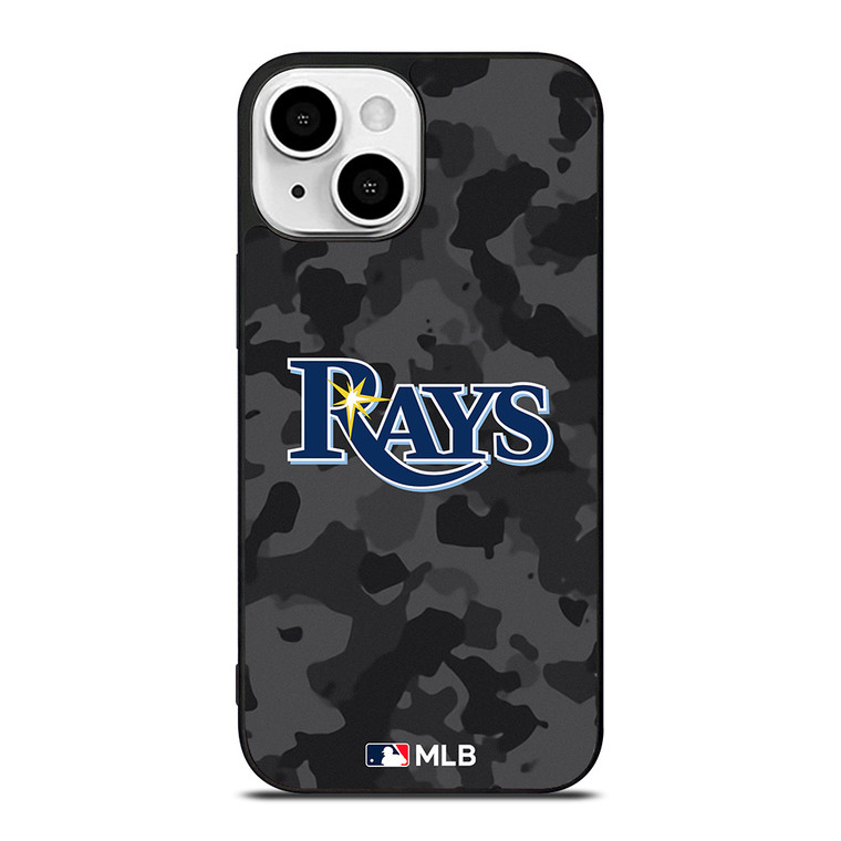 TAMPA BAY RAYS BASEBALL BLACK CAMO iPhone 13 Mini Case Cover