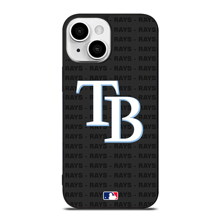 TAMPA BAY RAYS BASEBALL BLACK iPhone 13 Mini Case Cover