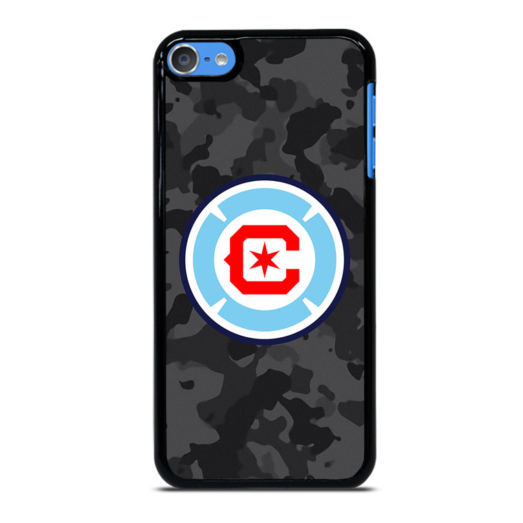 CHICAGO FIRE MLS BLACK CAMO iPod Touch 7 Case Cover