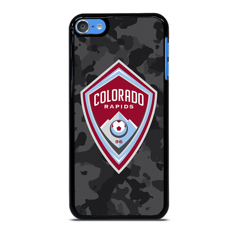 COLORADO RAPIDS MLS BLACK CAMO iPod Touch 7 Case Cover