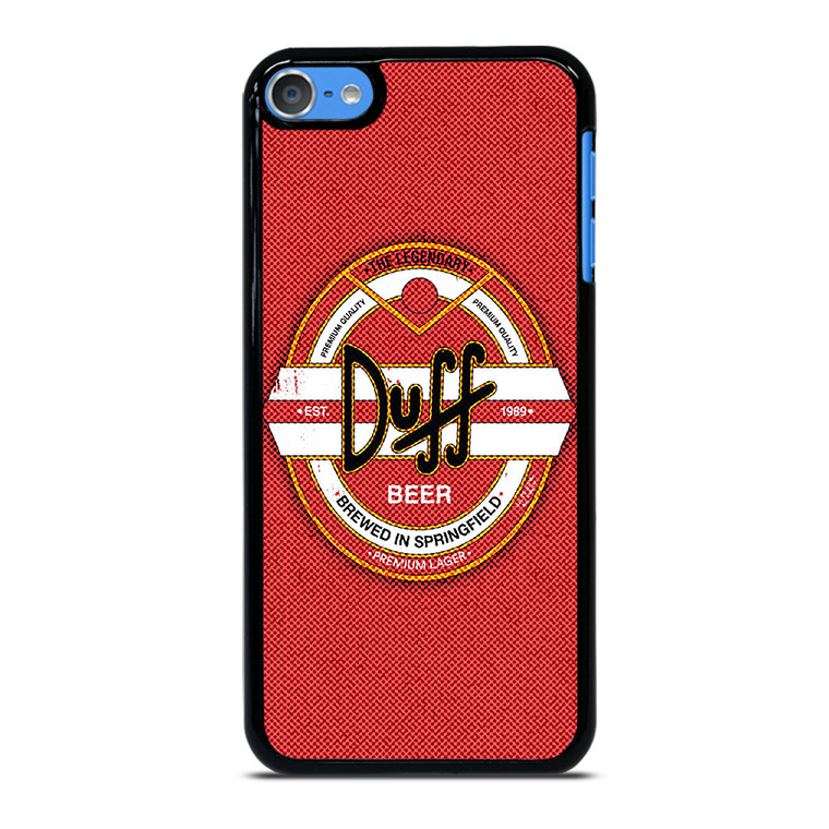 DUFF BEER THE SIMPSONS LOGO 2 iPod Touch 7 Case Cover