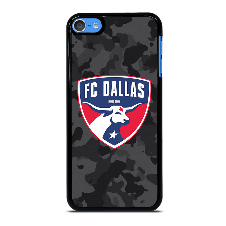 FC DALLAS MLS BLACK CAMO iPod Touch 7 Case Cover
