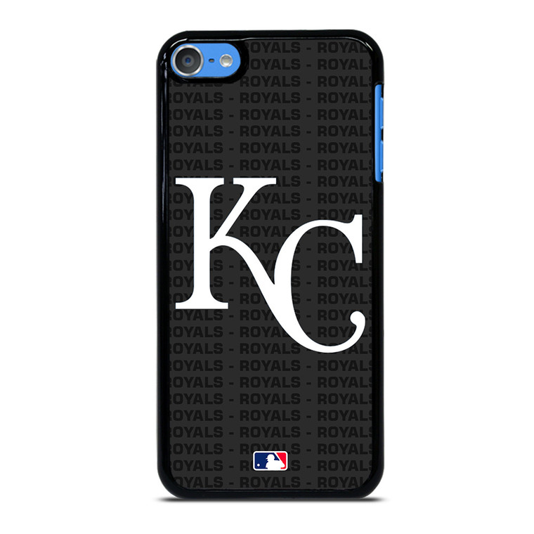 KANSAS CITY ROYALS BASEBALL BLACK iPod Touch 7 Case Cover