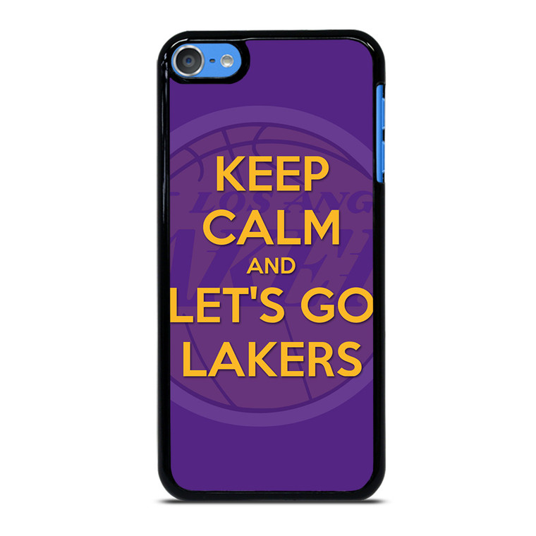 KEEP CALM AND GO LAKERS iPod Touch 7 Case Cover