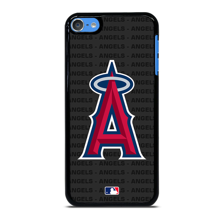 LOS ANGELES ANGELS BASEBALL BLACK iPod Touch 7 Case Cover