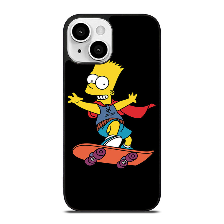 THE SIMPSONS ZOO YORK SKATEBOARD iPhone 13 Mini Case Cover