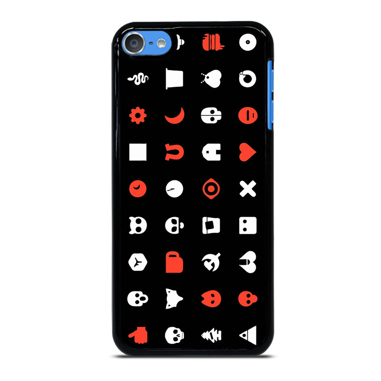 LOVE DEATH AND ROBOTS PATTERN iPod Touch 7 Case Cover