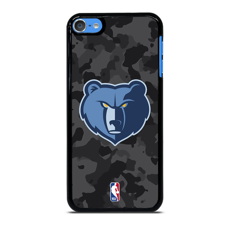 MEMPHIS GRIZZLIES BLACK CAMO iPod Touch 7 Case Cover