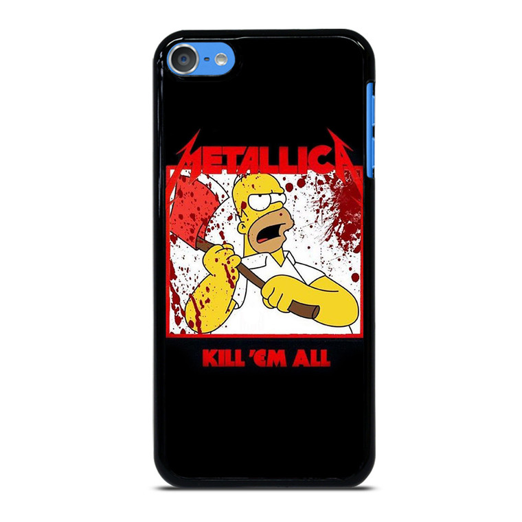 METALLICA KILL EM ALL SIMPSONS iPod Touch 7 Case Cover