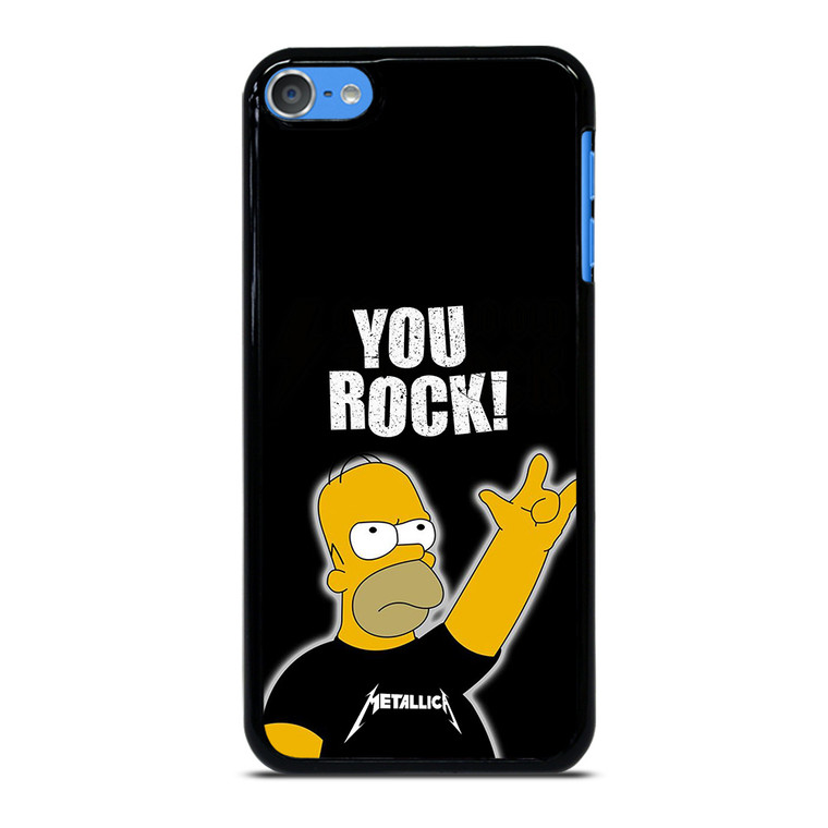 METALLICA ROCK HOMER SIMPSONS iPod Touch 7 Case Cover