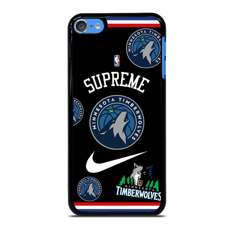 MINNESOTA TIMBERWOLVES NBA X SUPREME NIKE iPod Touch 7 Case Cover