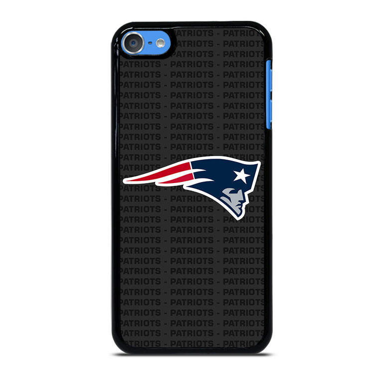 NEW ENGLAND PATRIOTS FOOTBALL TEXT iPod Touch 7 Case Cover