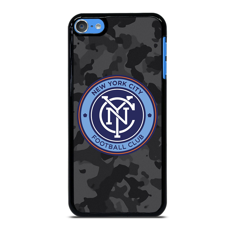 NEW YORK CITY FC MLS BLACK CAMO iPod Touch 7 Case Cover