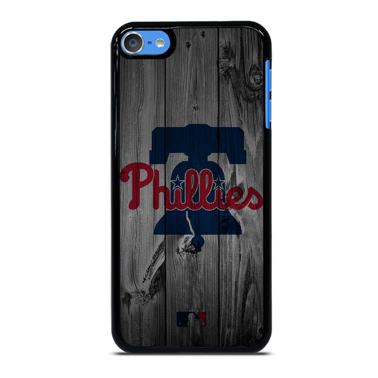 PHILADELPHIA PHILLIES BASEBALL MLB WOOD LOGO iPod Touch 7 Case Cover