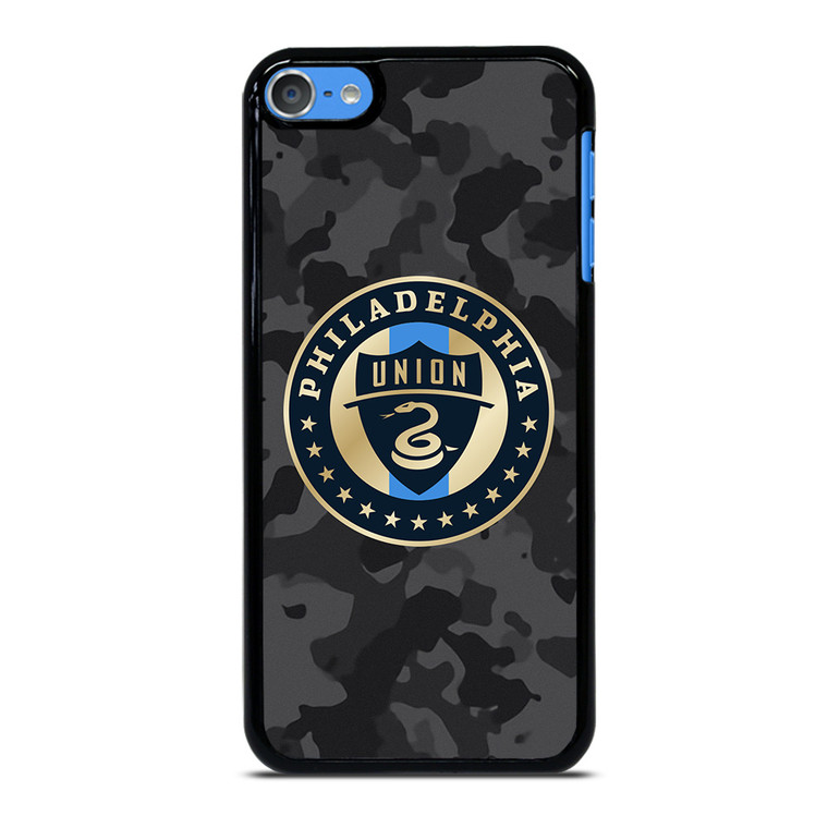 PHILADELPHIA UNION MLS BLACK CAMO iPod Touch 7 Case Cover