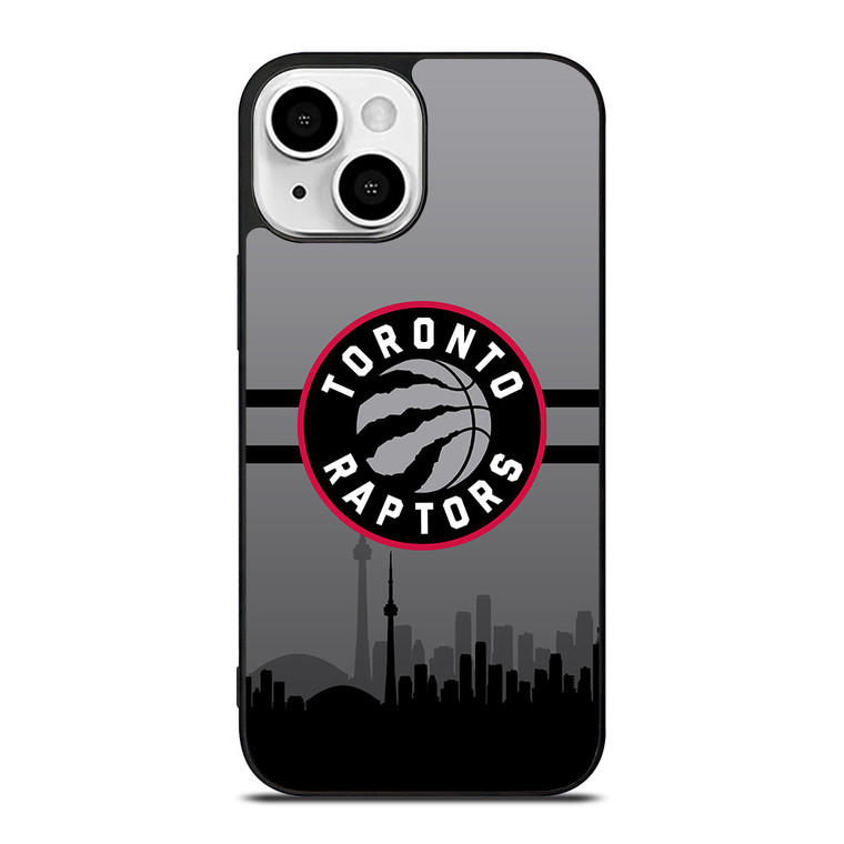 TORONTO RAPTORS NBA SKYLINE iPhone 13 Mini Case Cover