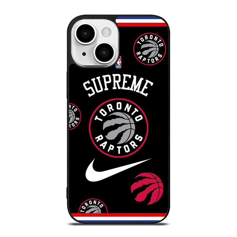 TORONTO RAPTORS NBA X SUPREME NIKE iPhone 13 Mini Case Cover
