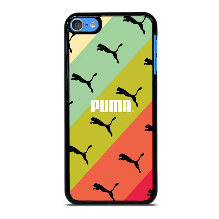 PUMA LOGO STRIPE PATTERN iPod Touch 7 Case Cover