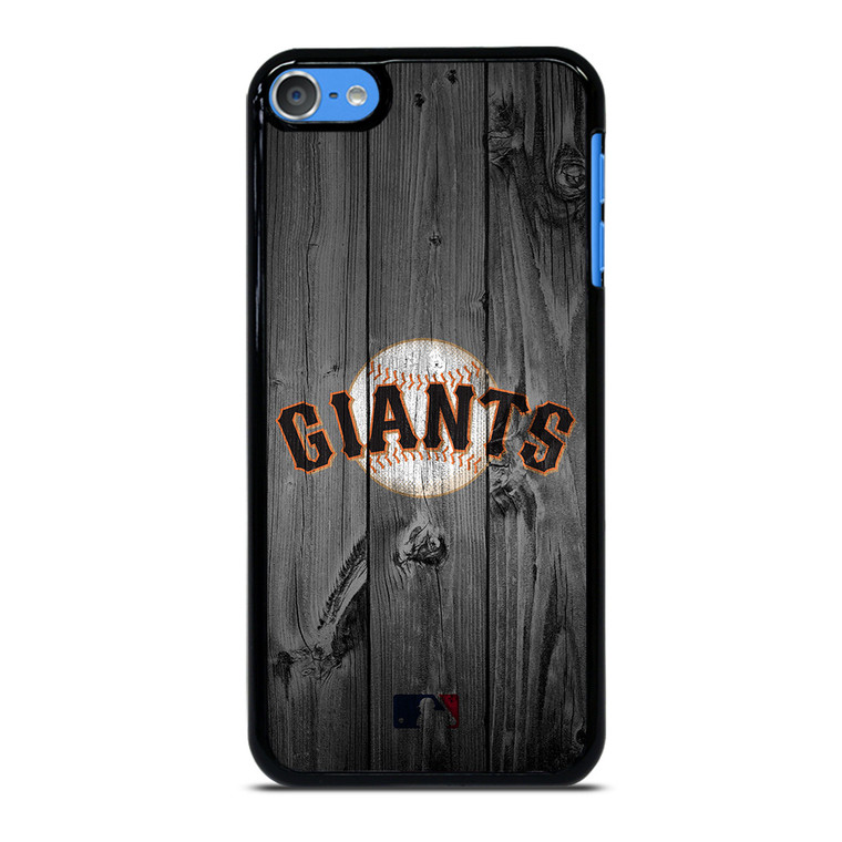 SAN FRANCISCO GIANTS BASEBALL MLB WOOD LOGO iPod Touch 7 Case Cover
