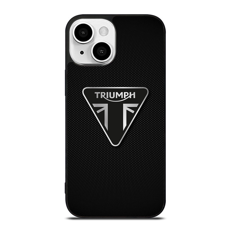 TRIUMPH CARBON FIBER iPhone 13 Mini Case Cover