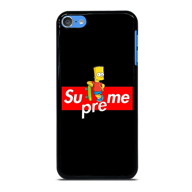 SUPREME BART SIMPSONS SKATEABOARD iPod Touch 7 Case Cover