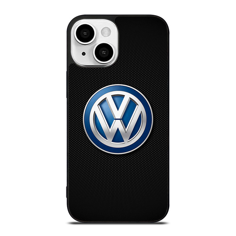 VW VOLKSWAGEN CARBON FIBER iPhone 13 Mini Case Cover