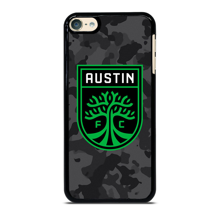 AUSTIN FC MLS BLACK CAMO iPod Touch 6 Case Cover